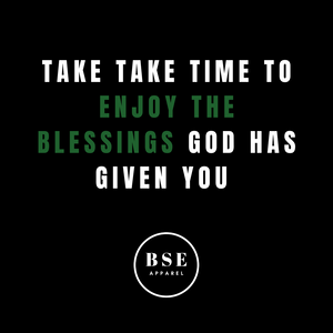 Ecclesiastes 2:24 Nothing is better for a man than to eat and drink and  enjoy his work. I have also seen that this is from the hand of God.