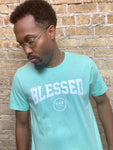 "BLESSED ARCH" Tee (Mint/White)