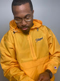 "BLESSED" Champion Windbreaker (Gold)