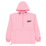 "BLESSED" Champion Windbreaker (Pink)