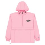 "BLESSED" Champion Windbreaker (Pink)